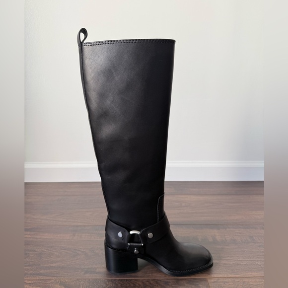 Loeffler Randall Audrey 70MM Leather Knee High Boots - Picture 9 of 16